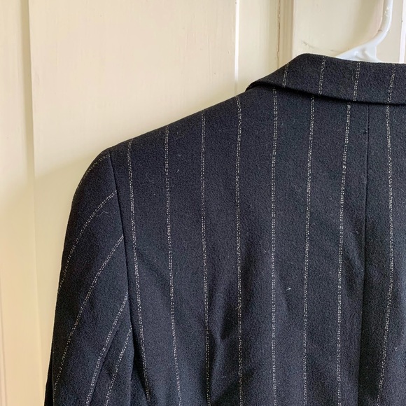 ESCADA ELEMENTS long wool pinstripe blazer - Picture 16 of 16